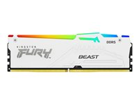 Kingston FURY Beast RGB - DDR5 - modul - 16 GB - DIMM 288-pin - 6000 MHz / PC5-48000 - ej buffrad KF560C30BWA-16