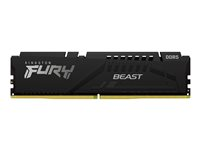 Kingston FURY Beast - DDR5 - sats - 64 GB: 2 x 32 GB - DIMM 288-pin - 5600 MHz / PC5-44800 - ej buffrad KF556C40BBK2-64