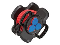 brennenstuhl X-Gum Rubber Cable Reel IP44 10m H07RN-F 3G1.5 - förlängningsvinda 1169710100