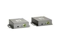 LevelOne HVE-9005 HDMI over Cat.5 Extender kit - video/ljud/USB-förlängare - 10Mb LAN, HDMI HVE-9005