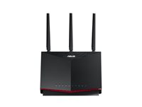 ASUS RT-AX86S - trådlös router - Wi-Fi 6 - skrivbordsmodell 90IG05F0-MO3A00