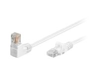 MicroConnect nätverkskabel - 50 cm - vit UTP50050WA