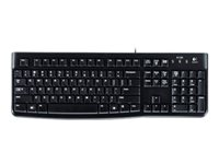 Logitech K120 - tangentbord - fransk Inmatningsenhet 920-002515