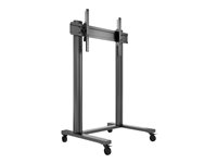 Multibrackets M Public Display Stand 180 Dual Pillar Wheelbase ställ - för platt panel - svart 7350073732739