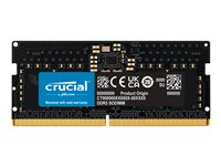 Crucial - DDR5 - modul - 8 GB - SO DIMM 262-pin - 5200 MHz / PC5-41600 CT8G52C42S5