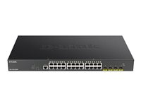 D-Link DGS 1250-28XMP - switch - 28 portar - smart - rackmonterbar DGS-1250-28XMP/E