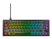 CHERRY XTRFY K5V2 - tangentbord - 65% compact - QWERTY - amerikansk - svart Inmatningsenhet CX-K5V2-RGB-CPT-BLACK-R-US