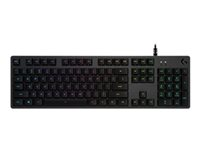 Logitech Gaming G512 - tangentbord - QWERTZ - schweizisk - kol Inmatningsenhet 920-009347