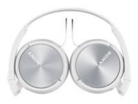 Sony MDR-ZX310AP - hörlurar med mikrofon MDRZX310APW.CE7