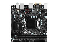 MSI H170I PRO AC - moderkort - mini ITX - LGA1151 Socket - Intel H170 H170I PRO AC