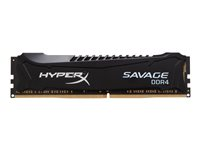 HyperX Savage - DDR4 - sats - 16 GB: 4 x 4 GB - DIMM 288-pin - 2133 MHz / PC4-17000 - ej buffrad HX421C13SBK4/16