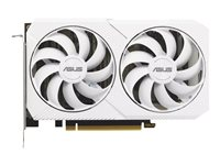 ASUS Dual GeForce RTX 3060 - OC Edition - grafikkort - GF RTX 3060 - 8 GB - vit DUAL-RTX3060-O8G-WHITE