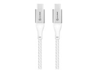 Alogic Super Ultra - USB typ C-kabel - 24 pin USB-C till 24 pin USB-C - 1.5 m ULCC21.5-SLV