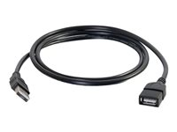 C2G 3.3ft USB Extension Cable - USB A to USB A Extension Cable - USB 2.0 - M/F - USB-förlängningskabel - USB till USB - 1 m 52106