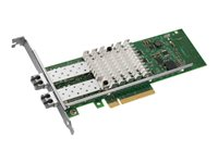 Intel Ethernet Converged Network Adapter X520-SR2 - nätverksadapter - PCIe 2.0 x8 - 10GBase-SR x 2 E10G42BFSRBLK