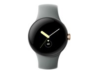 Google Pixel Watch - champagneguld - smart klocka med band - hazel - 32 GB GA04123-DE