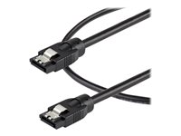 StarTech.com 0.6 m Round SATA Cable - Latching Connectors - 6Gbs SATA Cable - SATA-kabel - 60 cm SATRD60CM