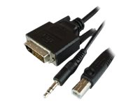 Raritan - keyboard / video / mouse / audio / USB cable - 1.8 m RSS-CBL-DVI