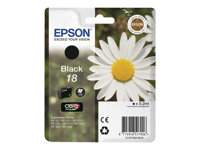 Epson 18 - svart - original - bläckpatron C13T18014010