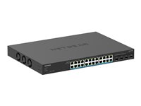 NETGEAR Smart MS324TXUP - switch - 24 portar - smart - rackmonterbar MS324TXUP-100EUS