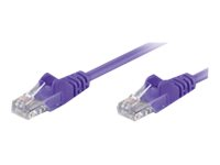 MicroConnect nätverkskabel - 7.5 m - lila B-UTP5075P