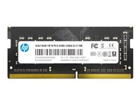 HP - DDR4 - modul - 8 GB - SO DIMM 260-pin - 2666 MHz / PC4-21300 - ej buffrad 7EH98AA