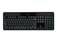 Logitech Wireless Solar K750 - tangentbord - amerikansk Inmatningsenhet 920-002912