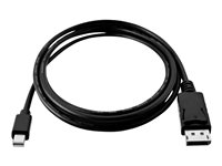 V7 - DisplayPort-kabel - Mini DisplayPort till DisplayPort - 1.8 m V7MDP2DP-6FT-BLK-1E