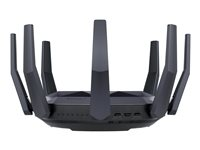 ASUS RT-AX89X - trådlös router - Wi-Fi 6 - skrivbordsmodell RT-AX89X