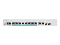 Cisco Business 350 Series CBS350-8MP-2X - switch - 8 portar - Administrerad - rackmonterbar CBS350-8MP-2X-UK