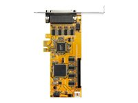 StarTech.com 8-port PCI Express seriellt kort med 16C1050 UART - seriell adapter - PCIe - RS-232 x 8 - TAA-kompatibel PEX8S1050LP