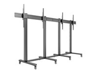 Multibrackets M Public Display Stand 210 Dual Screen ställ - för 2 platta paneler/videokonferenssystem - svart 7350073733026