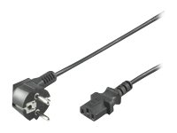 MicroConnect PowerCord - strömkabel - IEC 60320 C13 till CEE 7/7 - 50 cm PE010405