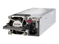 HPE - nätaggregat - hot-plug/redundant - 500 Watt - 563 VA 865408R-B21