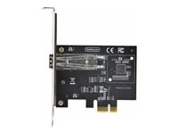 StarTech.com 1-Port GbE SFP Network Card, PCIe 2.1 x1, Intel I210-IS, 1GbE Controller, 1000BASE Copper/Fiber Optic, Single-Port Gigabit Ethernet NIC, Desktop/Server Backplanes - Windows and Linux Compatible (P011GI-NETWORK-CARD) - nätverksadapter - PCIe 2.0 - Gigabit SFP x 1 P011GI-NETWORK-CARD