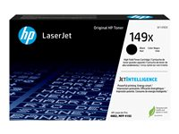 HP 149X - hög kapacitet - svart - original - LaserJet - tonerkassett (W1490X) W1490X