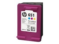 HP 651 - färg (cyan, magenta, gul) - original - Ink Advantage - bläckpatron C2P11AE