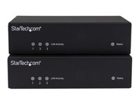 StarTech.com HDMI over CAT5 HDBaseT Extender - Power over Cable - IR - RS232 - 10/100 Ethernet - Ultra HD 4K - 330 ft (100m) (ST121HDBT5) - video/ljud/infraröd/seriell förlängare ST121HDBT5