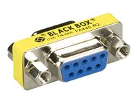 Black Box Gender Changer DB9 Female to DB9 Male - växlingskontakt - DB-9 till DB-9 FA445-R2