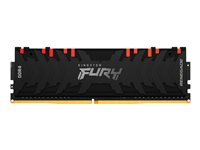 Kingston FURY Renegade RGB - DDR4 - modul - 16 GB - DIMM 288-pin - 3200 MHz / PC4-25600 - ej buffrad KF432C16RB1A/16