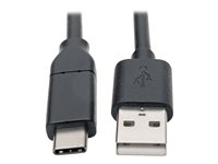 Eaton Tripp Lite Series USB-A to USB-C Cable, USB 2.0, 3A Rating, USB-IF Certified, (M/M), 13 ft. (3.96 m) - USB typ C-kabel - USB typ A till 24 pin USB-C - 3.96 m U038-C13