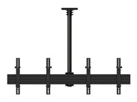 Multibrackets M Menu Board Mount Pro MBC2X1U monteringssats - för 2 LCD-bildskärmar - svart 7350073733934