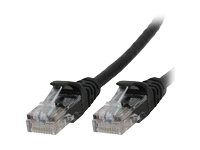 MicroConnect nätverkskabel - 5 m - svart UTP505SBOOTED