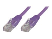 MicroConnect nätverkskabel - 5 m - lila UTP505P