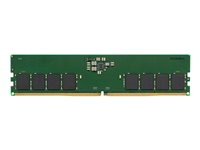 Kingston ValueRAM - DDR5 - sats - 32 GB: 2 x 16 GB - DIMM 288-pin - 4800 MHz / PC5-38400 - ej buffrad KVR48U40BS8K2-32