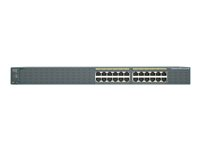 Cisco Catalyst 2960-24-S - switch - 24 portar - Administrerad - rackmonterbar WS-C2960-24-S