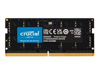 Crucial - DDR5 - modul - 32 GB - SO DIMM 262-pin - 4800 MHz / PC5-38400 - ej buffrad CT32G48C40S5T