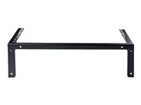 StarTech.com 3U 19" Wall Mount Vertical Rack, Patch Panel Wall Mount Bracket for Data/AV/IT/Computer Equipment, 3U Rack for Cabinet or Server Room, Supports 150lb (68kg) - Mounting Hardware Included (RK319WALLV2) - hållare för manöverbord för programändring (vertikal) - 3U RK319WALLV2