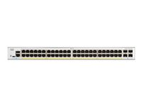 Cisco Catalyst 1200-48P-4X - switch - 48 portar - smart - rackmonterbar C1200-48P-4X