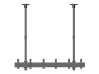 Multibrackets M Pro Series MBC3X1U monteringssats - en sida - för 3 LCD-bildskärmar - svart 7350105212260